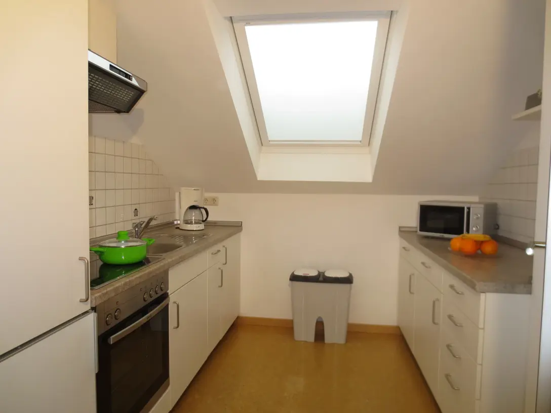 Moderne Küche in einer Ferienwohnung